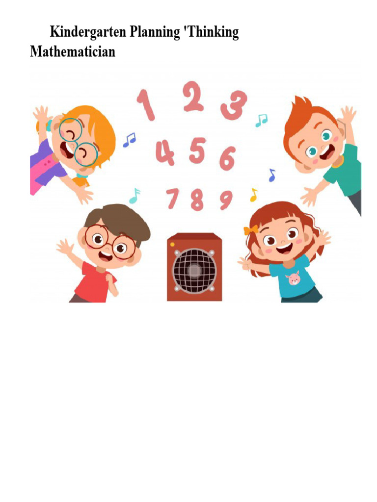 Kindergarten Math Lesson Planning Guide | PDF | Learning | Geometry