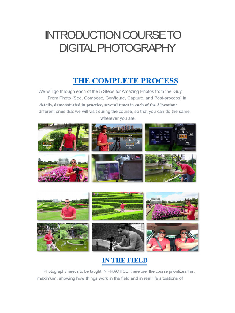 Digital Photography Mastery Course | PDF | Digital Photography ...