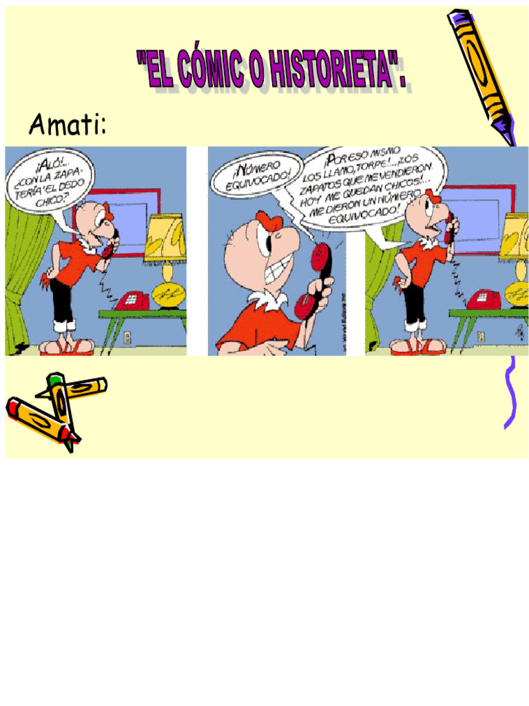 Struktur dan Jenis Komik Dasar | PDF