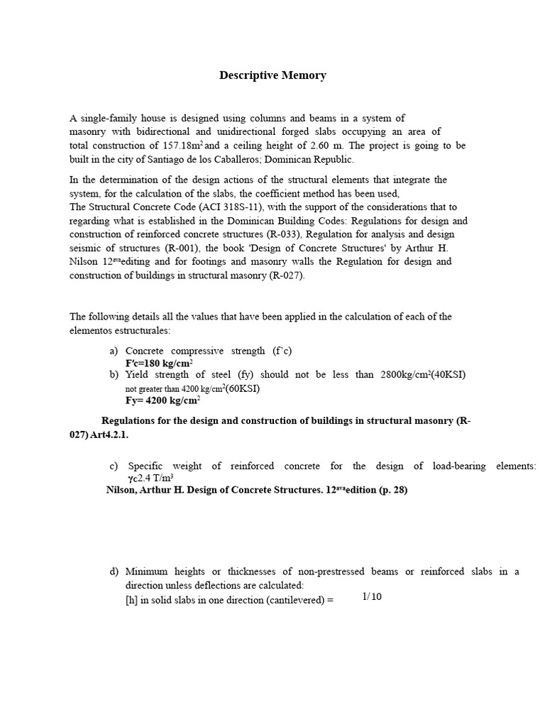 Structural Design Guidelines for Concrete | PDF | Masonry | Beam ...