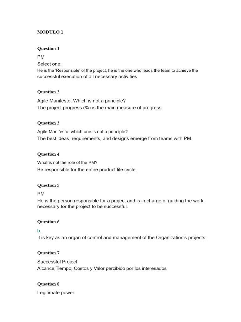 Exam Questions | PDF | Risk | Risk Management
