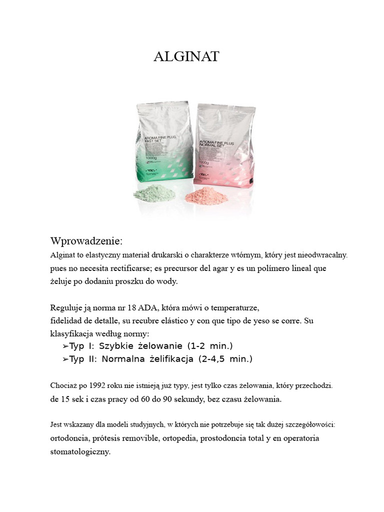 Alginat | PDF