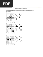 Test de Raisonnement Abstrait - 25 Questions | PDF