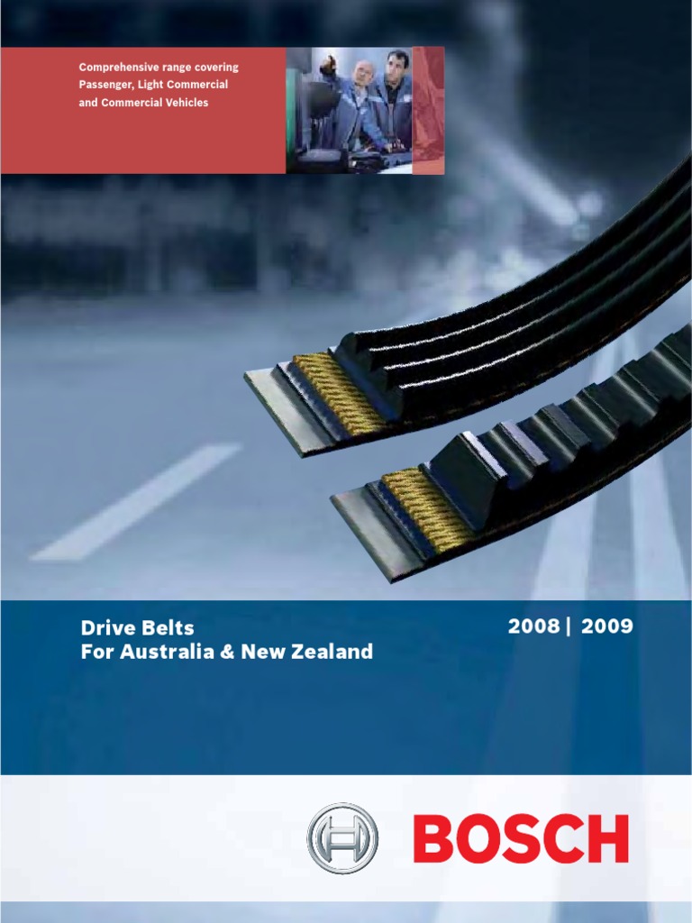 Bosch Drive Belt  Ready Belt (Mechanical) Ignition System