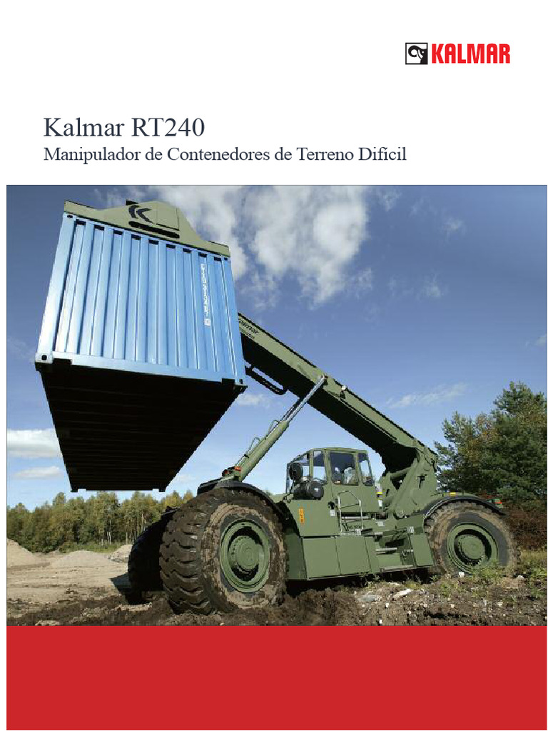 Cargotec - Manipulador Kalmar RT240 6pp Web | PDF | Máquina elevadora