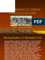 Peperangan Di Zaman Rasulullah Saw