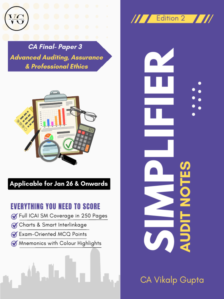 CA Final Audit & Ethics Study Guide | PDF | Confidentiality | Audit