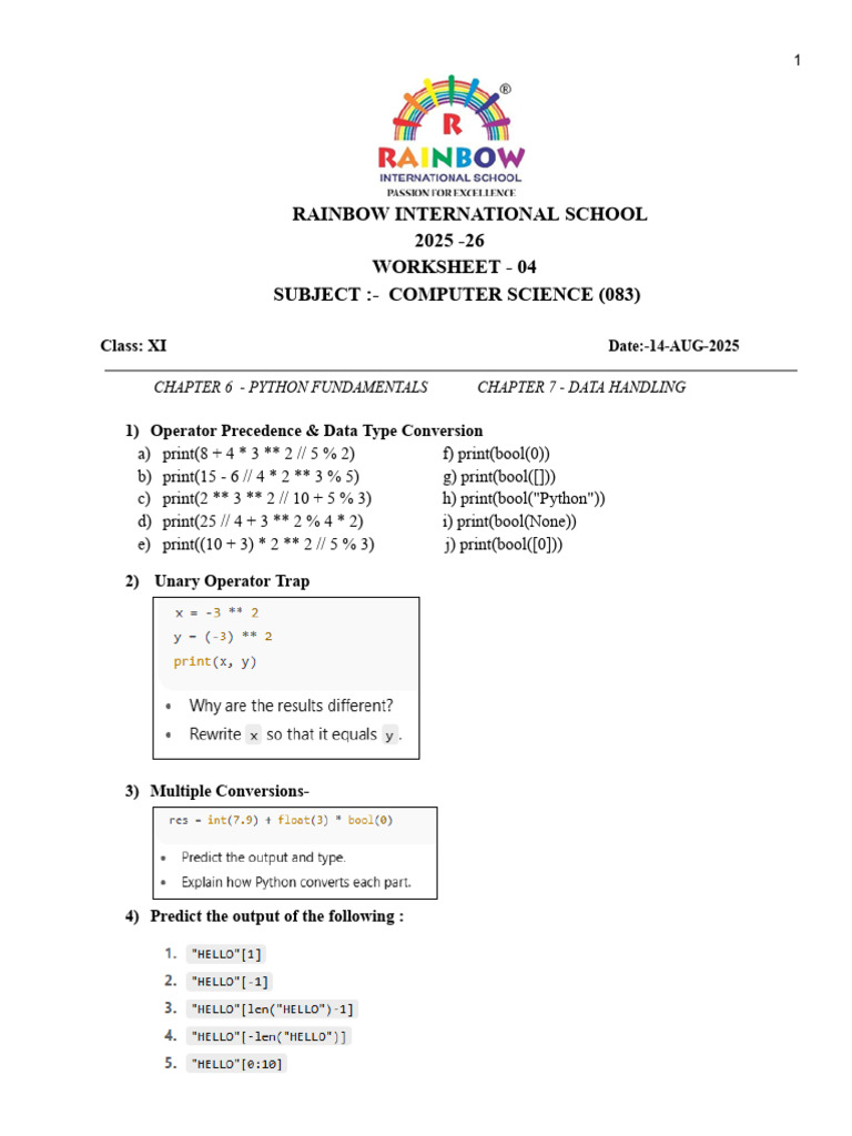 CHP 6,7 - PF, DH | PDF
