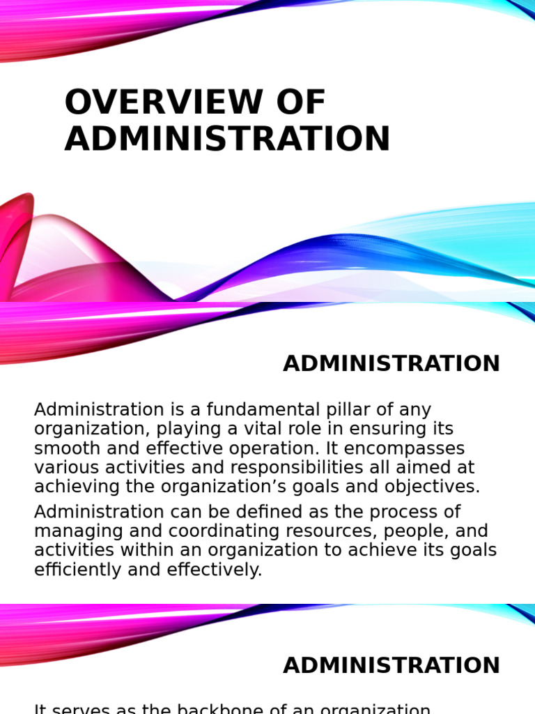 Understanding Organizational Administration | PDF | Innovation ...