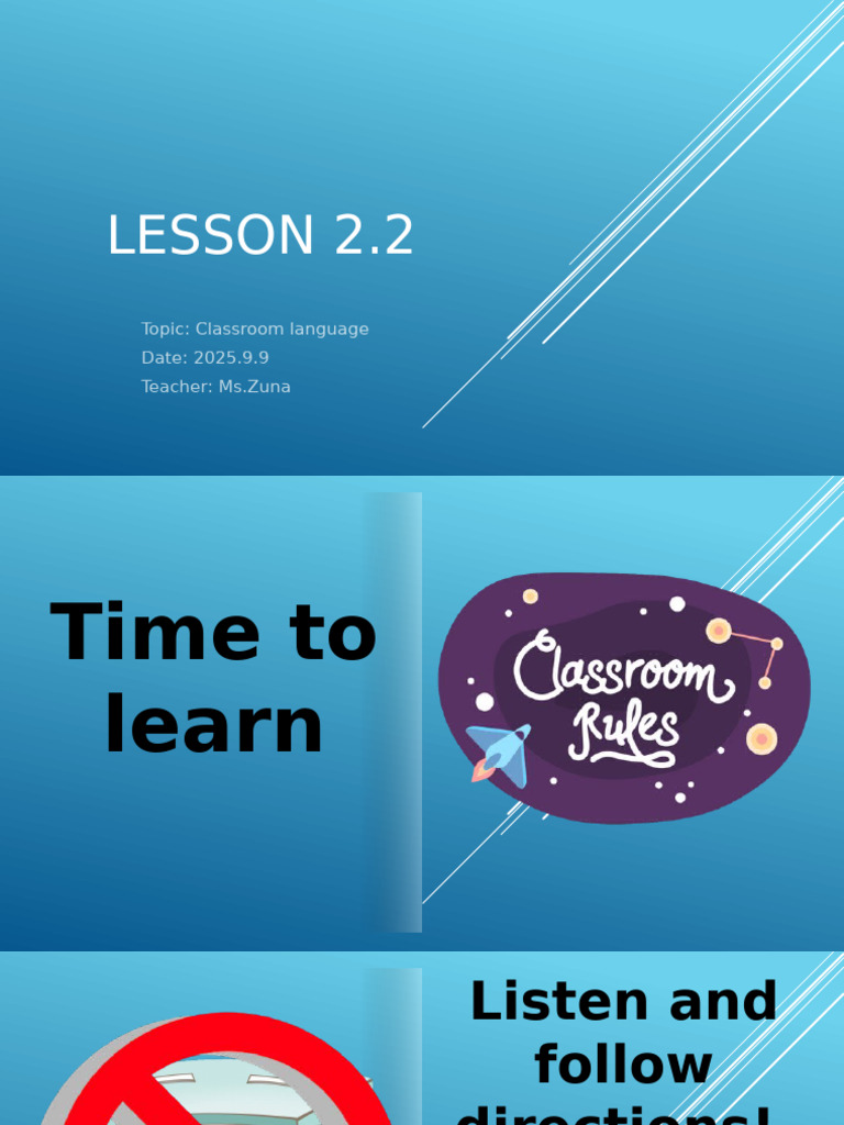 Classroom Language Learning Guide | PDF