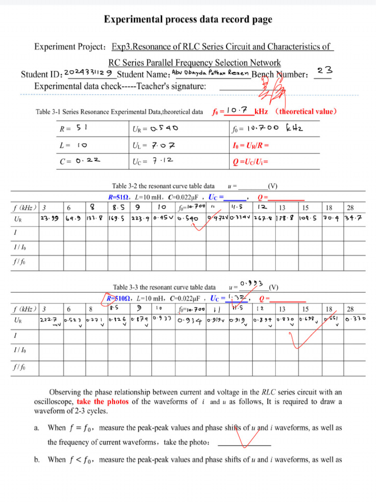 Experiment 3 | PDF
