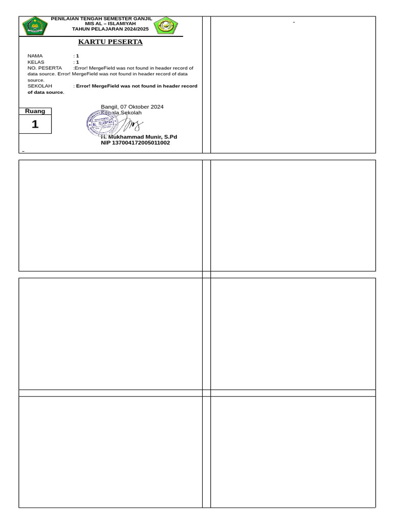 Edit Kartu | PDF