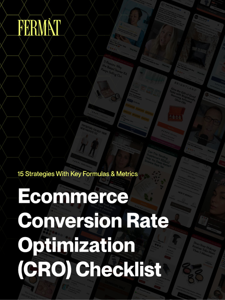 Ecommerce Conversion Rate Optimization Guide | PDF