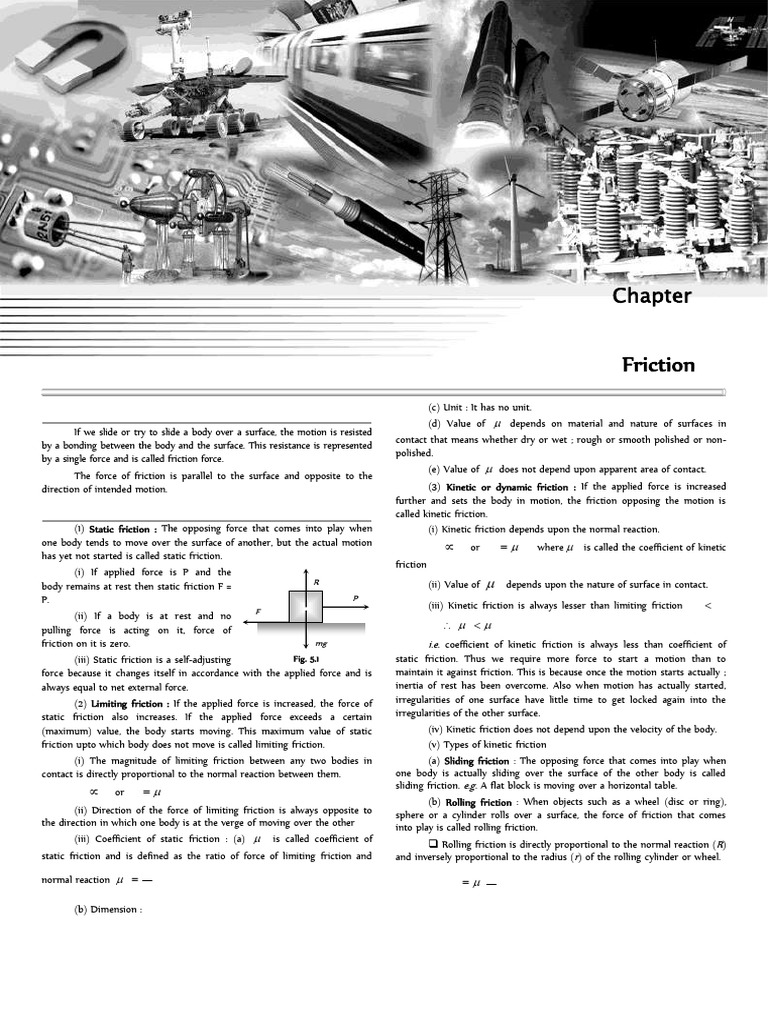 Understanding Friction: Types and Effects | PDF | Friction | Force