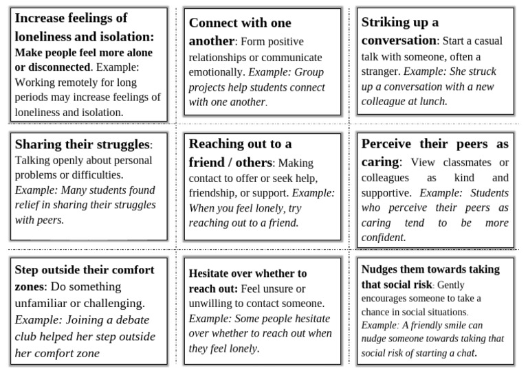 Combating Loneliness: Social Connection Tips | PDF