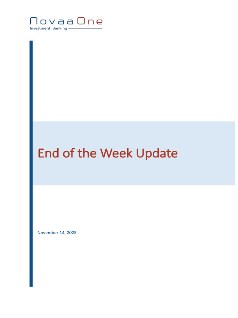 Weekly Market and Banking Update | PDF | Banks | Reserve Bank Of India