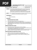 Golden Sample Issuance Procedure | PDF | Computing | Computer Science