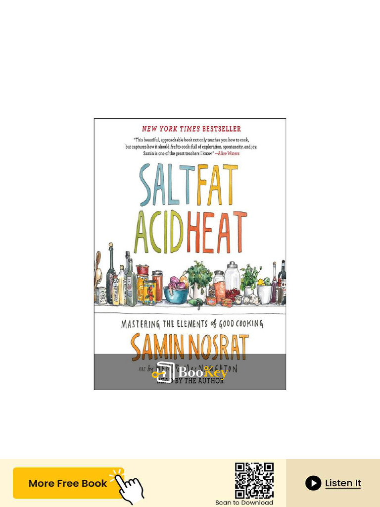 Salt, Fat, Acid, Heat: Flavor Essentials | PDF | Cooking | Taste