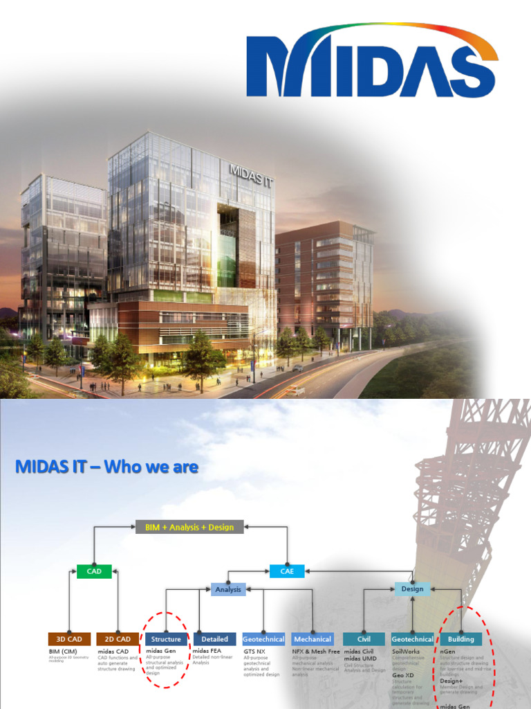 Midas IT: Comprehensive Structural Solutions | PDF | Computer Aided ...
