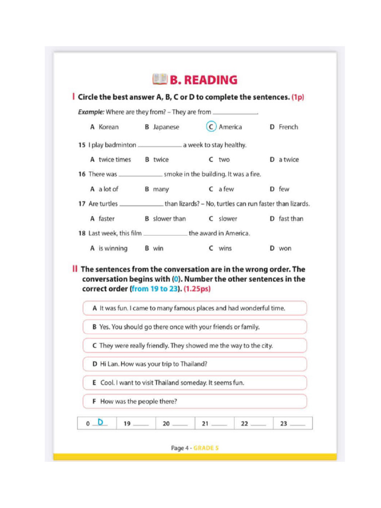 Grade 5 | PDF