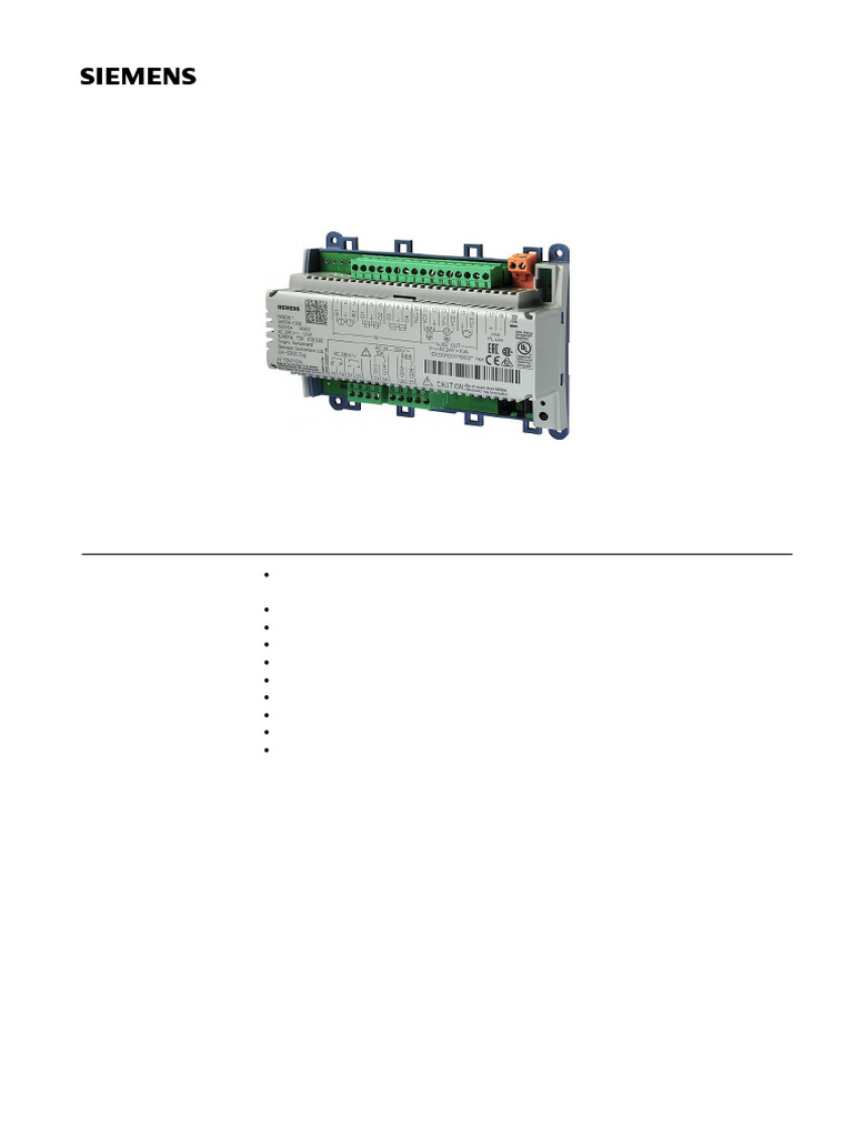 RXM39.1 PL-Link I/O Block Overview | PDF | Building Automation | Fuse ...