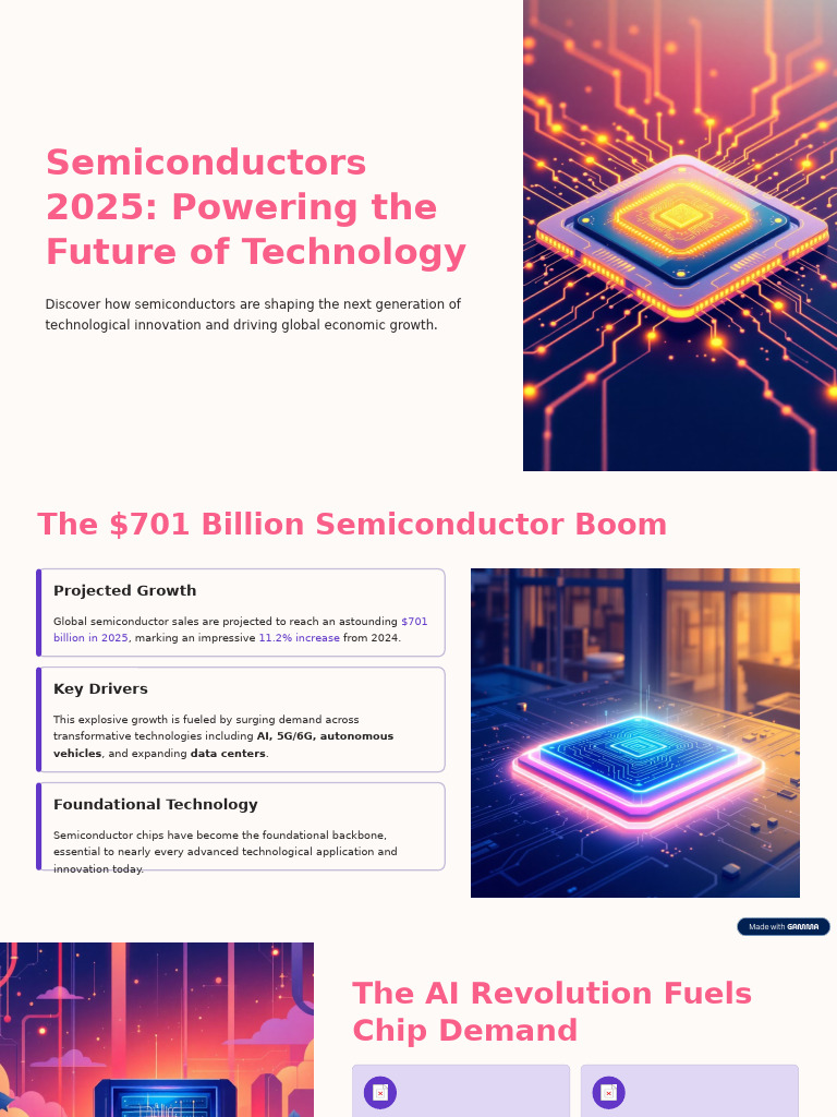 Semiconductors 2025: Growth & Innovation Insights | PDF | Artificial ...