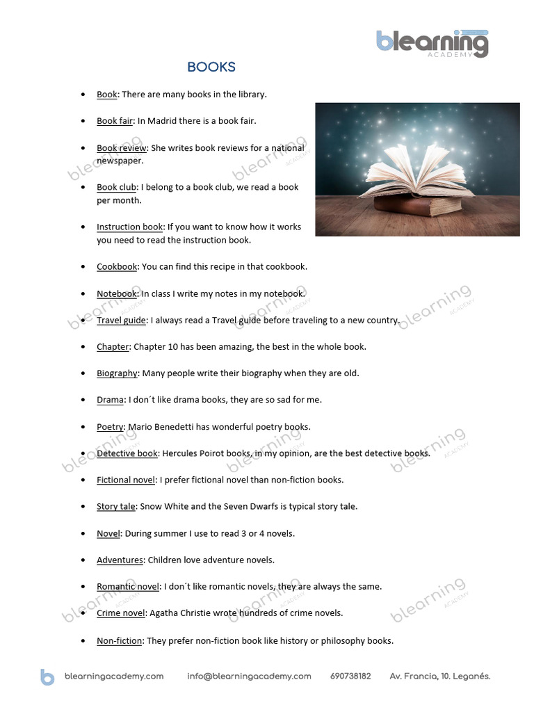 Books Sentences | PDF