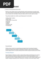 Download Waterfall Model by Ahmad Saryono SN95496488 doc pdf