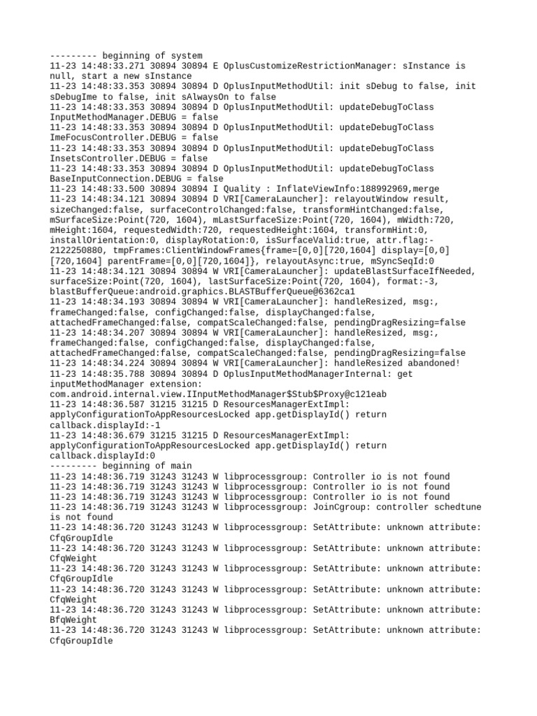 Log Cat 1763884116698 | PDF | Software | Computer Science