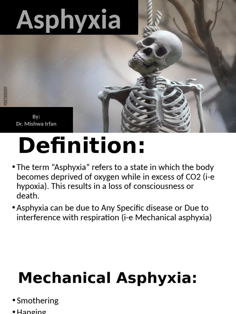 Understanding Asphyxia: Types and Causes | PDF | Common Carotid Artery ...