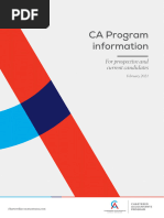 CA Program Detailed Timetable 2025 | PDF