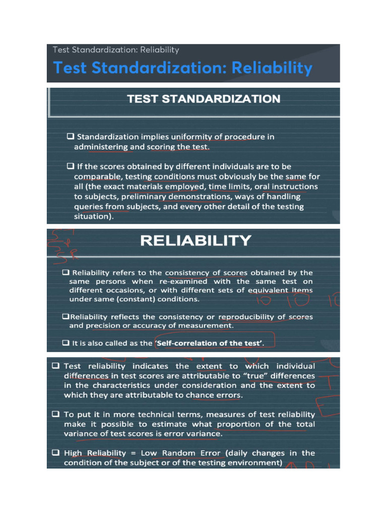 Reliability | PDF