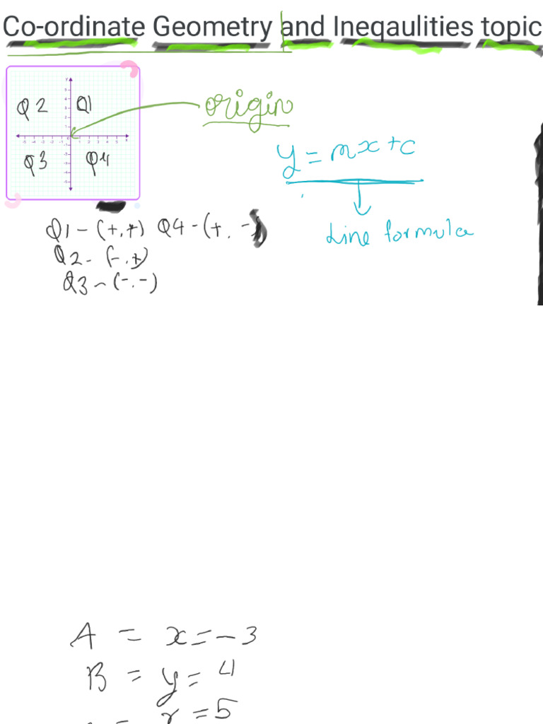 Coordinate Geometry | PDF