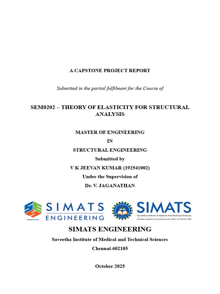 Capstone Final | PDF | Bending | Fracture