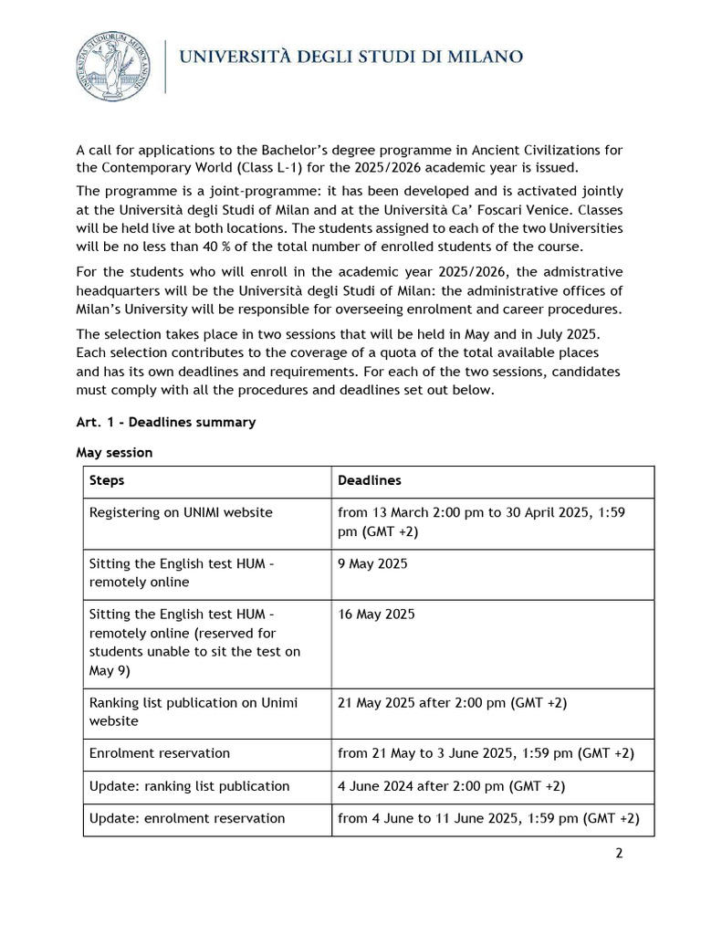 Call - International Students ACCW | PDF