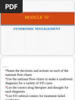 STI Syndromic Management Algorithms | PDF