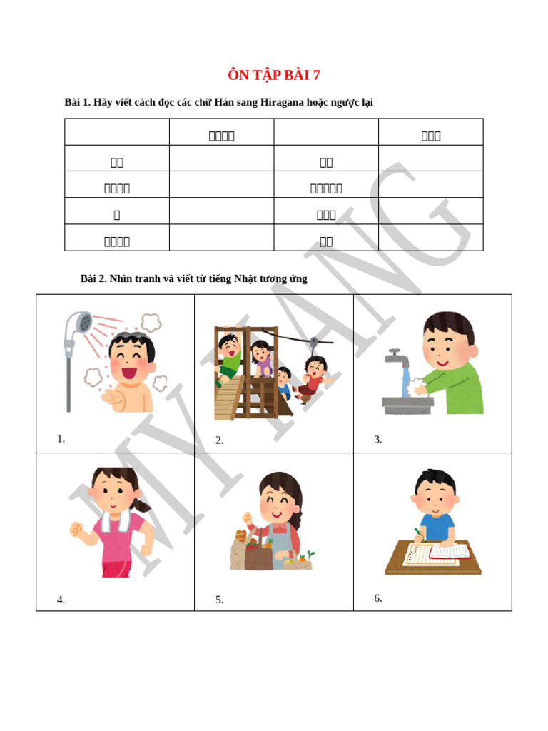 BT Bài 7 | PDF