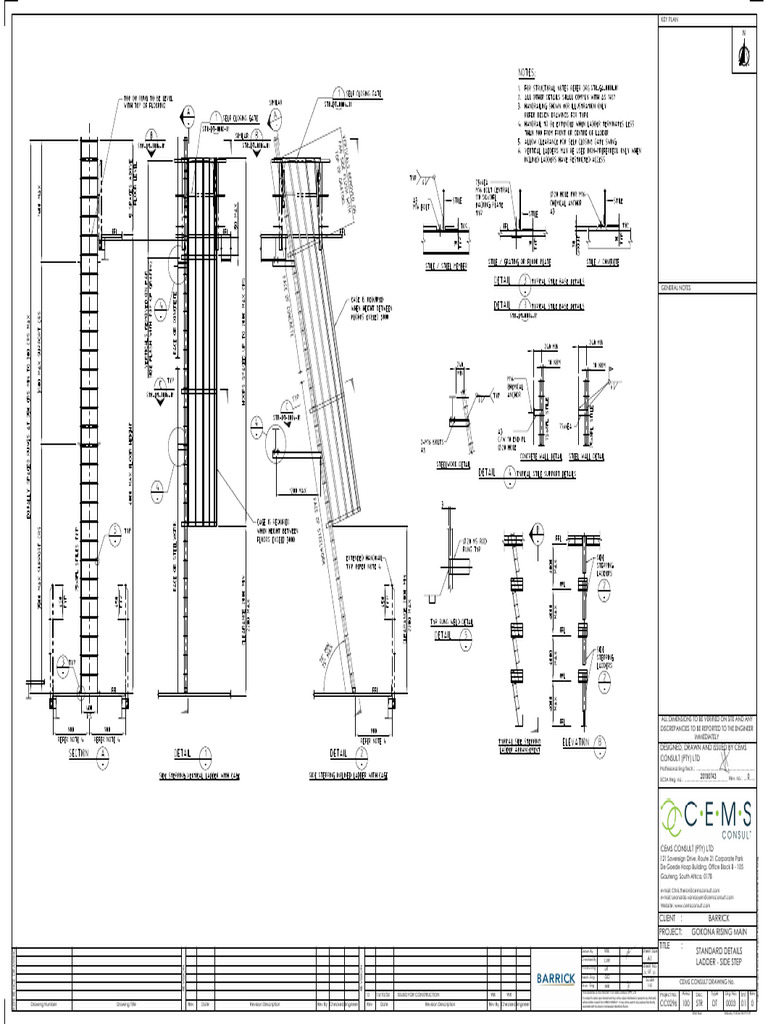 Cc0296 100 Str Dt 0003 01 a Ladder Side Step | PDF