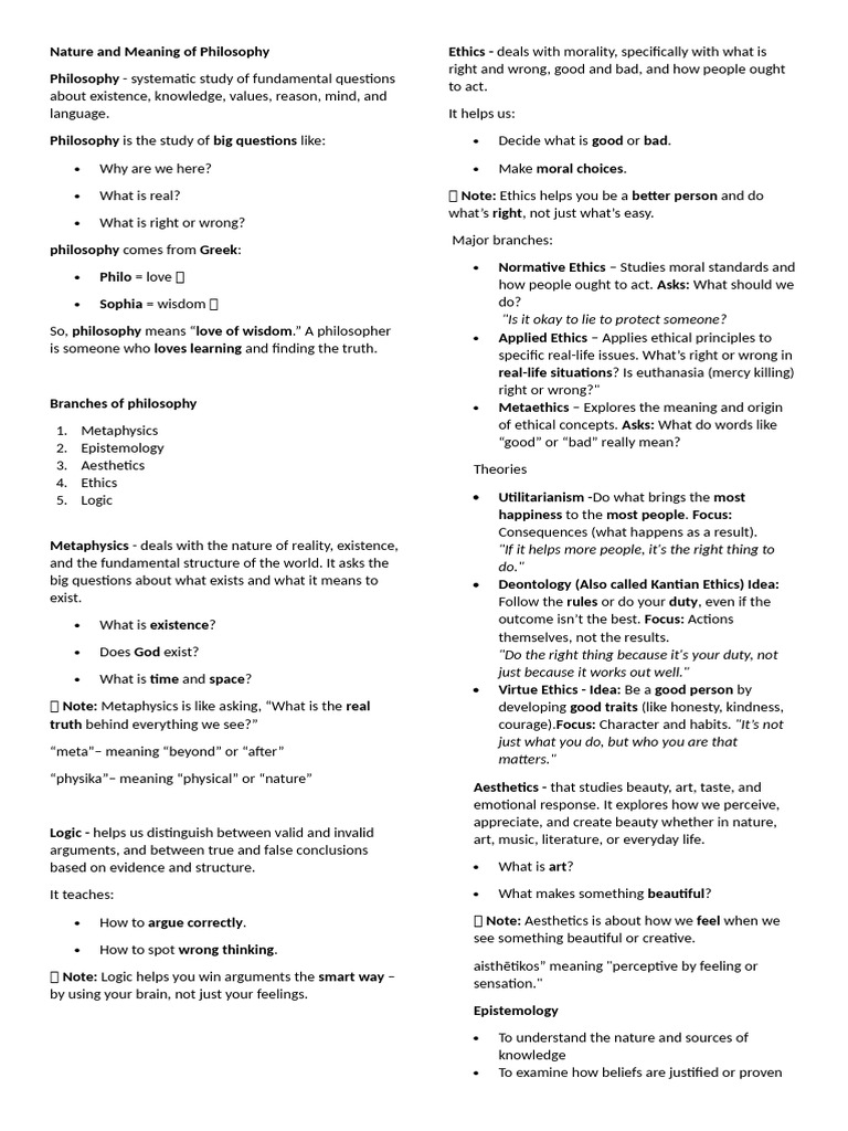Quarter 1 philo | PDF | Knowledge | Epistemology