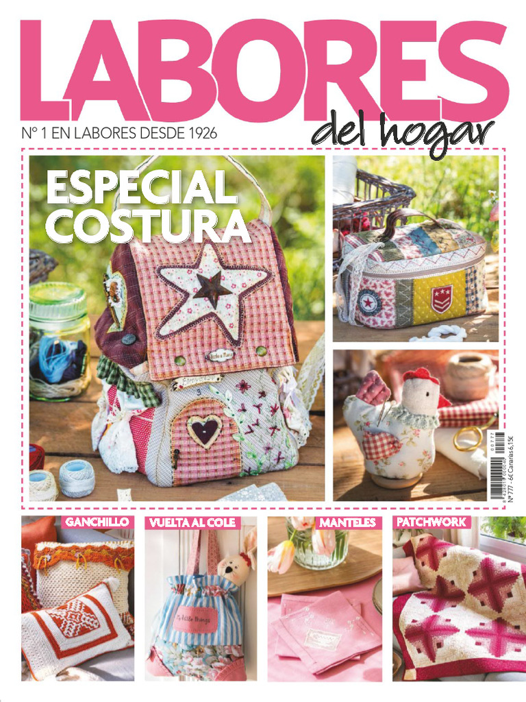 Labores del Hogar: Nuevas Creaciones 2023 | PDF | Tejer | Labor de retazos