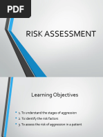 Risk - of - Violence - BVC English | PDF | Violence | Aggression