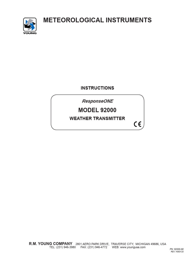 Model 92000 Weather Transmitter Guide | PDF | Command Line Interface ...