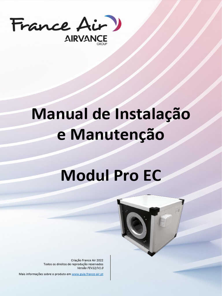 Instalação e Manutenção Modul Pro EC | PDF