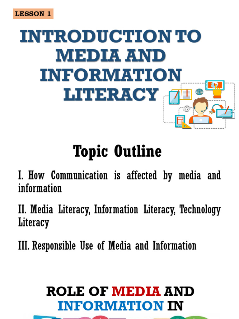 Media and Information Literacy Overview | PDF | Communication | Information
