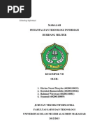 Download Pemanfaatan Ti Di Bidang Militer Makalah Ti by Rahmat Wirawan SN95500828 doc pdf