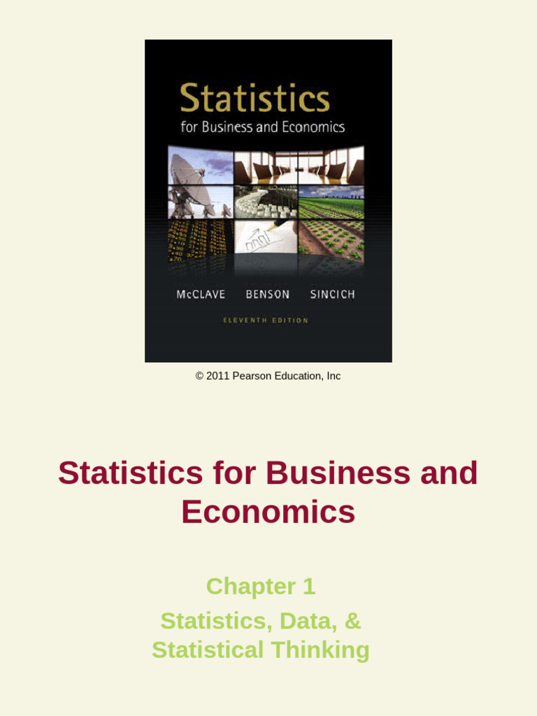 Statistics for Business and Economics lect1 | PDF | Statistics ...