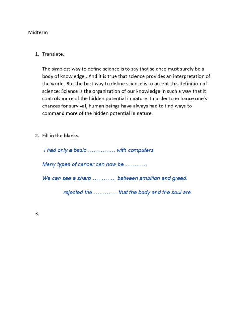 Understanding Science and Knowledge | PDF
