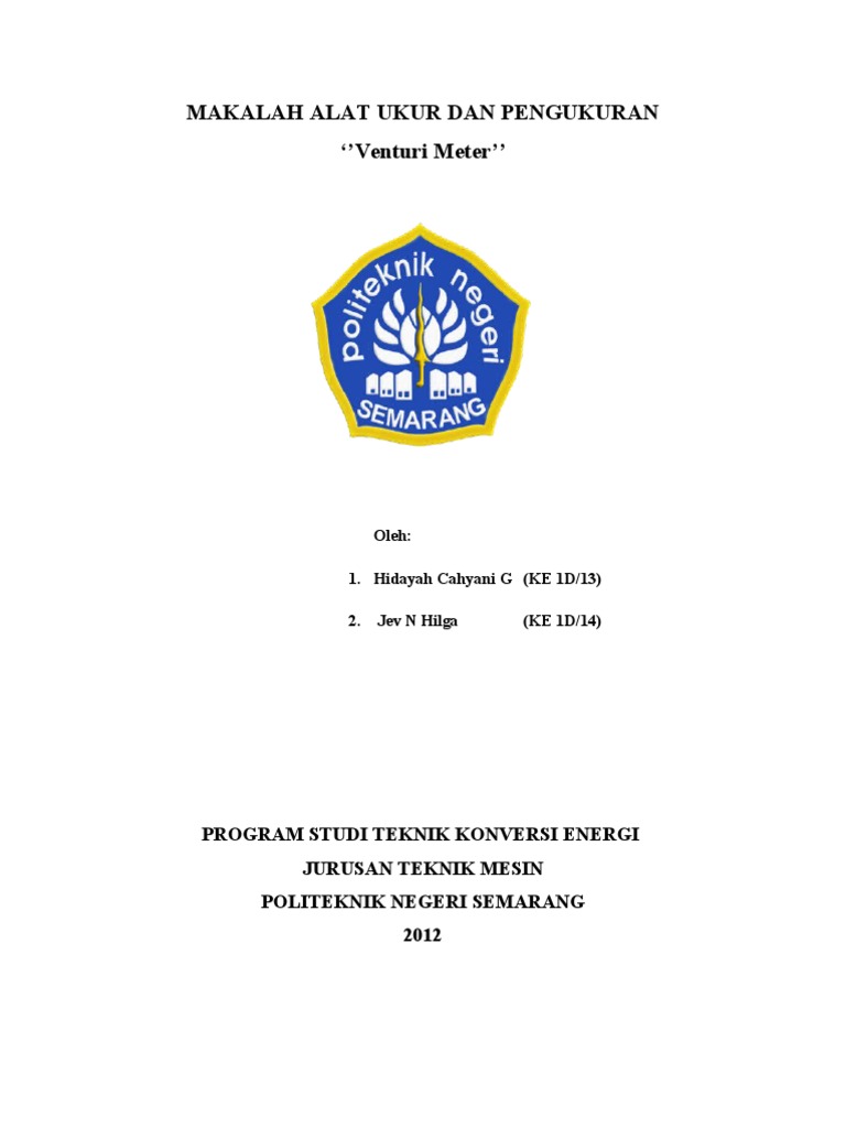 Makalah Venturi