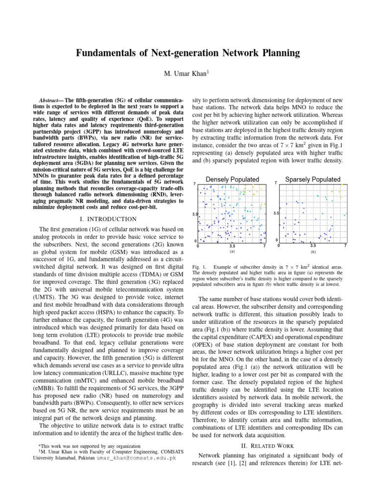 5G Network Planning Fundamentals | PDF | Gsm | 4 G