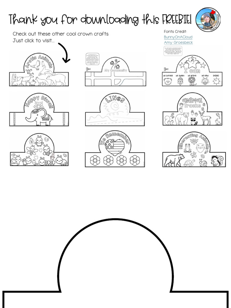 Free Crown Craft Activities for Kids | PDF